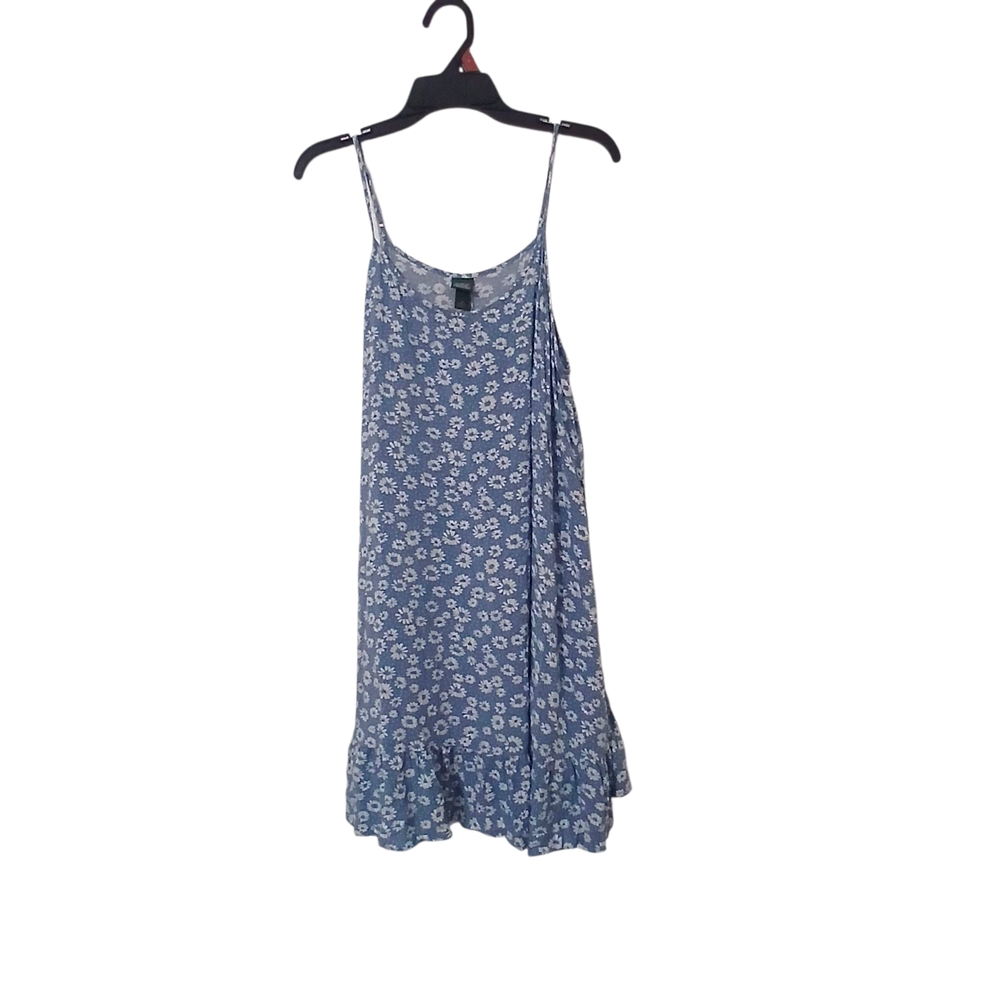 Wild Fable Blue Floral Midi Dress